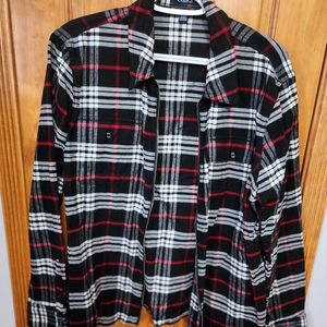 Zip up flannel